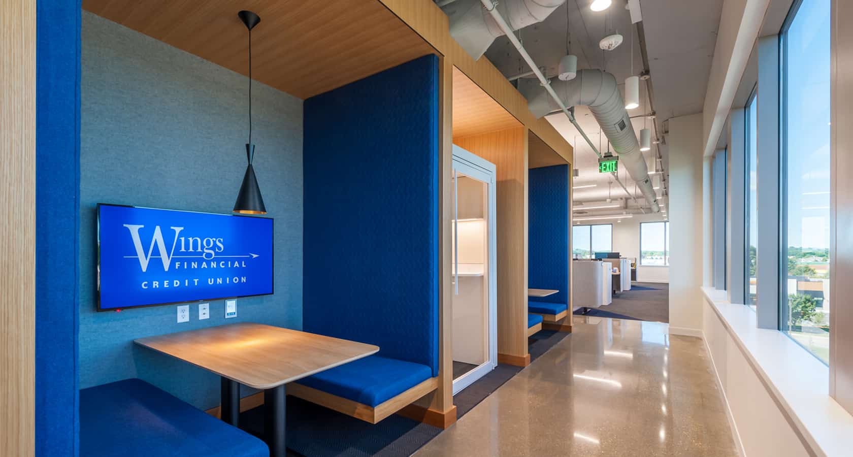 Wings Financial Credit Union Headquarters Renovation Pope Architects